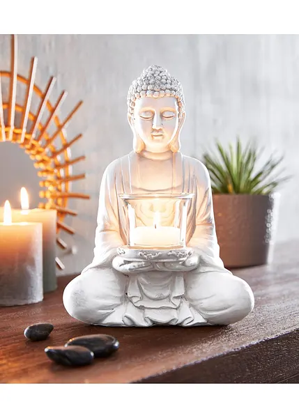 Compra la lampada aromatica Buddha in ceramica