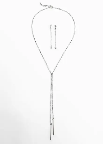 Collana e orecchini (set 3 pezzi)