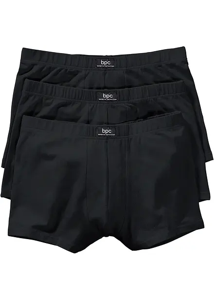 Boxer aderenti con cotone (pacco da 3)