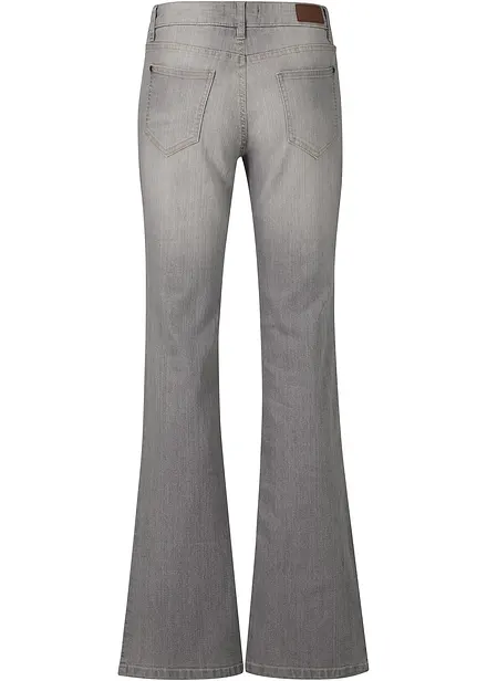 Jeans bootcut elasticizzati confortevoli, vita media