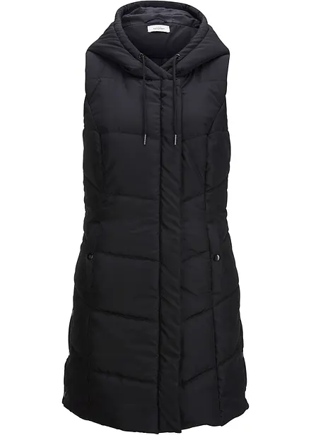 Gilet trapuntato in poliestere riciclato