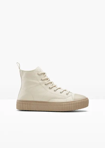 Sneaker alte con plateau