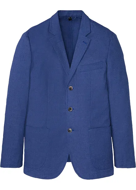 Giacca elegante in misto cotone elasticizzato, regular fit