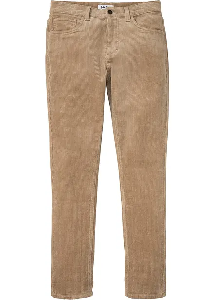 Pantaloni in velluto elasticizzato dal taglio comfort, slim fit