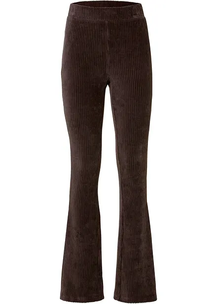 Leggings svasati in velluto