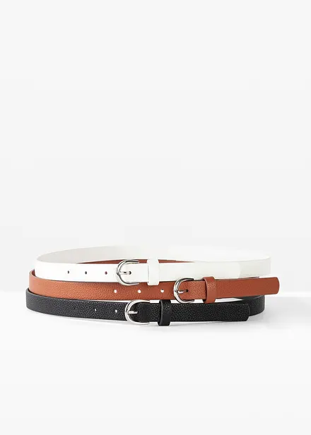 Cinture (set 3 pezzi)