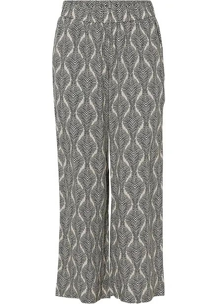 Pantaloni con elastico in vita