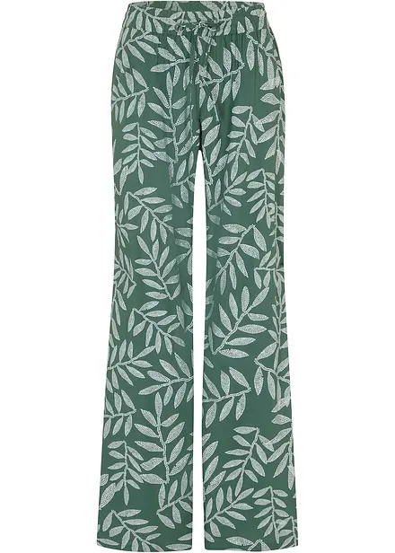 Pantaloni a palazzo in fantasia