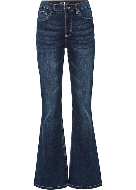 Jeans flared a vita alta