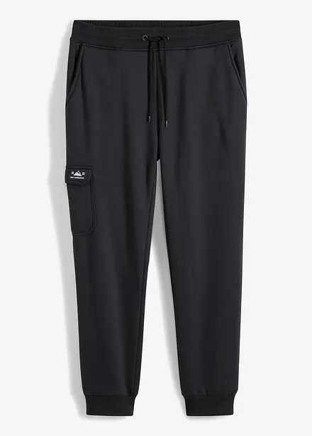 Pantaloni da jogging termici con tasche cargo e fodera effetto peluche