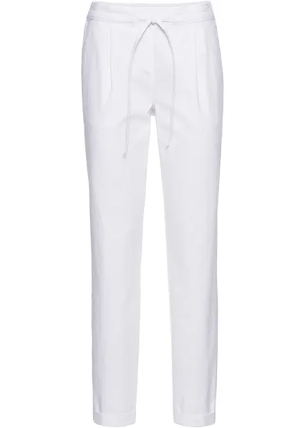 Pantaloni in misto lino
