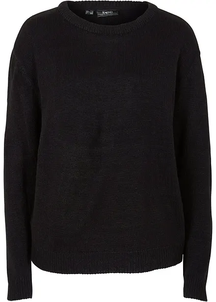 Maglione con scollo rotondo