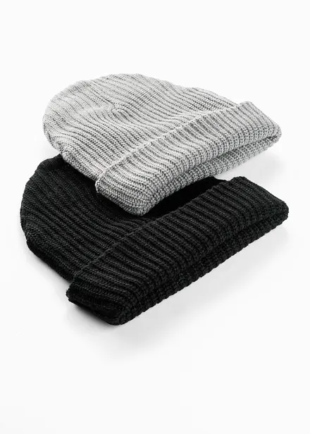 Berretti in maglia (pacco da 2)