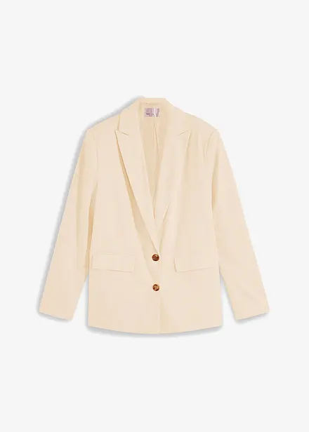 Blazer casual con poliestere riciclato
