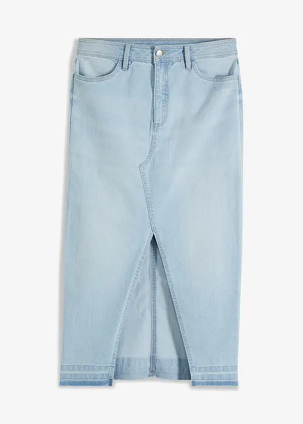 Gonna di jeans con spacco