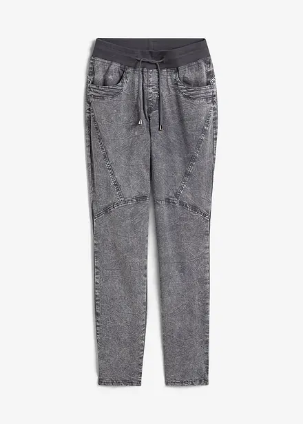 Pantaloni cargo effetto usato