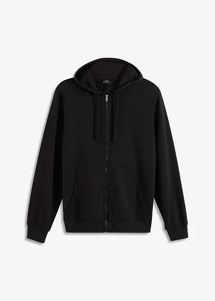 Felpa con zip e cappuccio