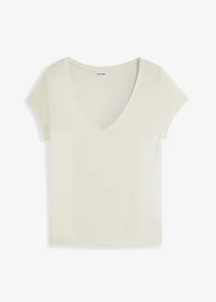 T-shirt con viscosa morbida