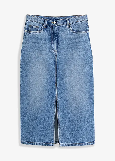 Gonna di jeans con spacco