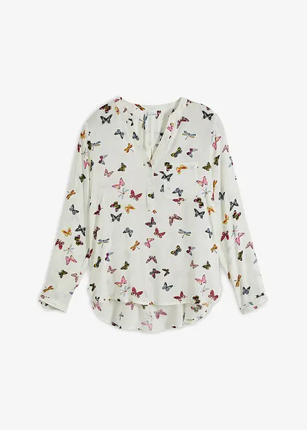 Blusa in viscosa fluente