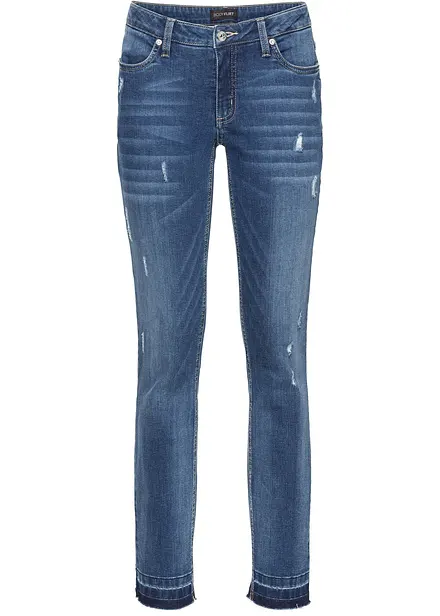 Jeans elasticizzati in taglia corta