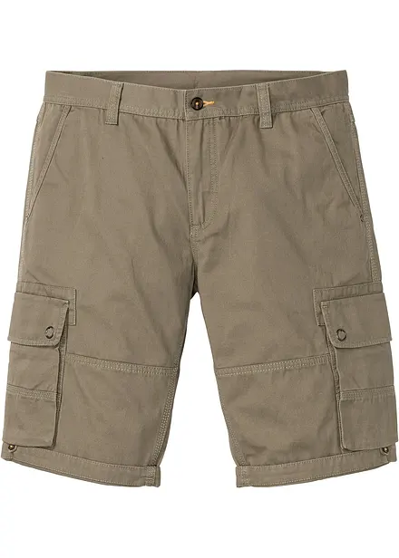 Bermuda cargo in puro cotone, regular fit