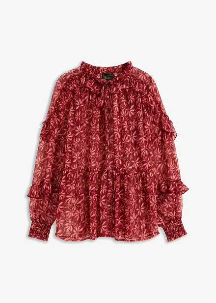 Blusa in chiffon