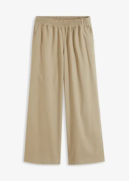 Pantaloni a palazzo in simil lana