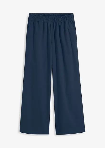 Pantaloni a palazzo in simil lana