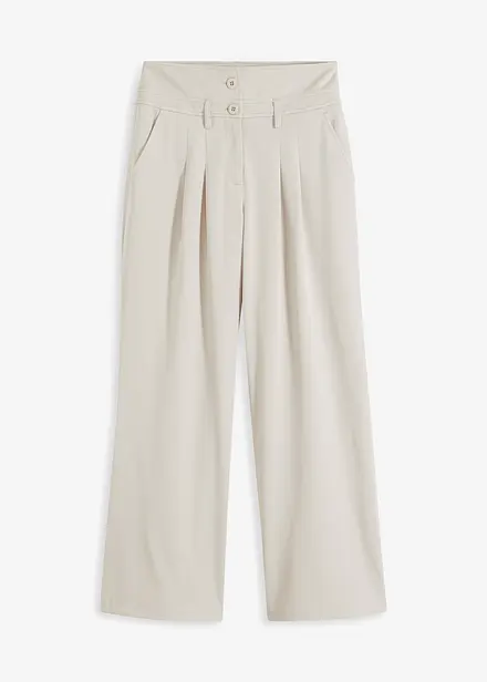 Pantaloni svasati, a vita alta