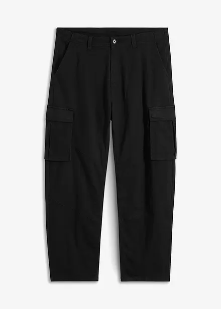 Pantaloni cargo elasticizzati loose fit, extra larghi