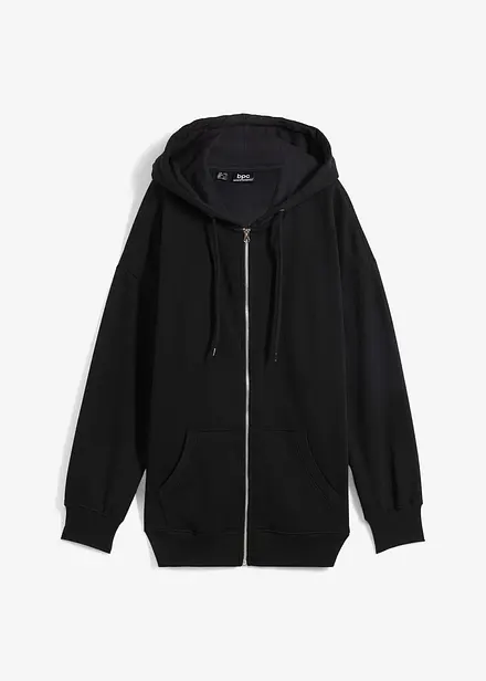 Felpa con zip e cappuccio
