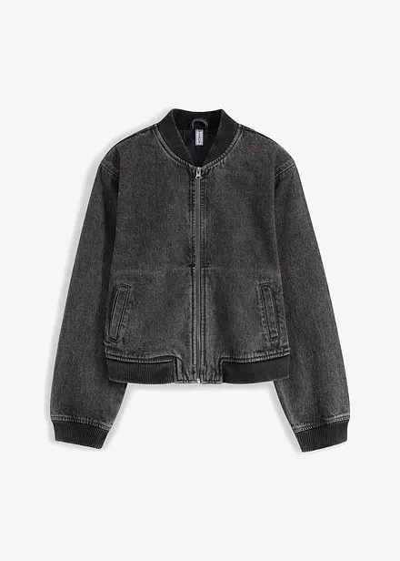 Bomber in jeans
