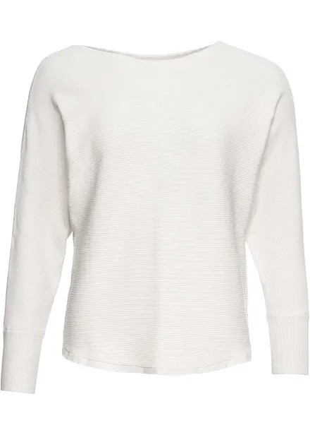 Maglione oversize a costine