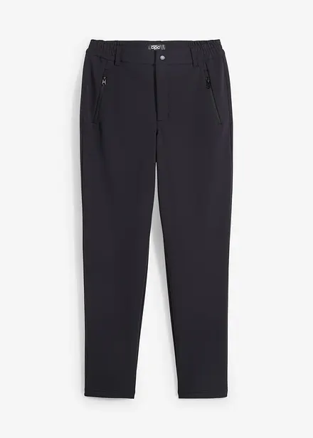 Pantaloni funzionali in softshell elasticizzato con cinta comoda, idrorepellenti