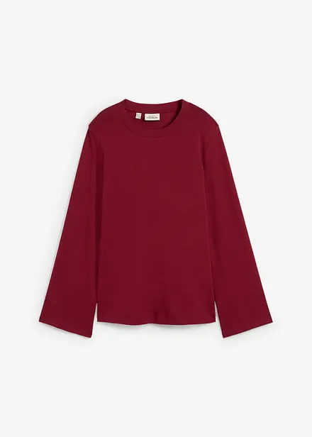 Maglia a maniche lunghe Essential, in cotone pesante