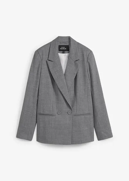 Blazer doppiopetto in misto lana