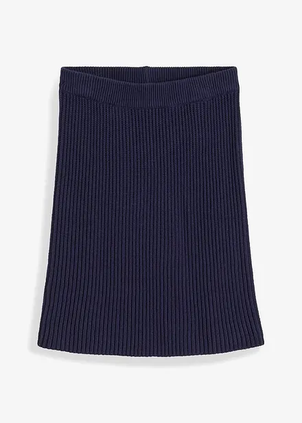 Gonna in maglia di puro cotone