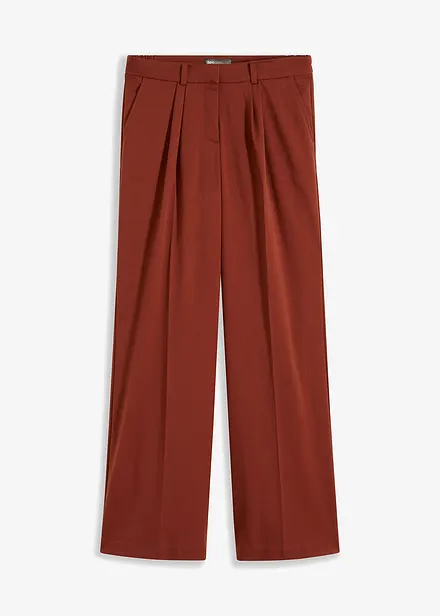 Pantaloni a palazzo con pinces