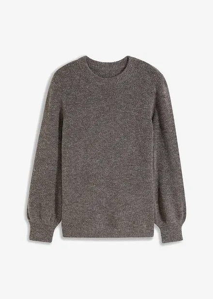 Maglione con maniche a palloncino