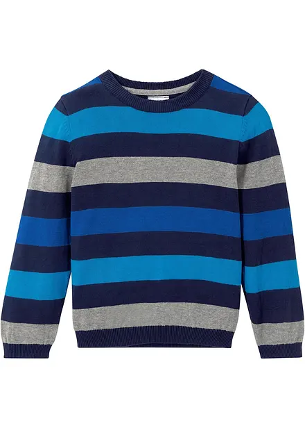 Maglione in filato fine di puro cotone