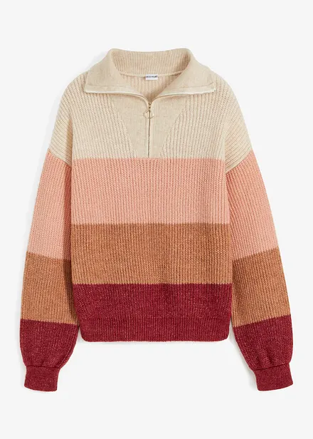 Maglione con zip