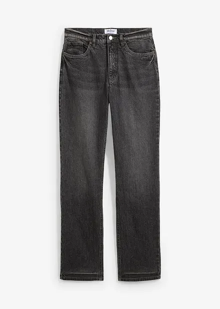 Jeans straight, a vita alta