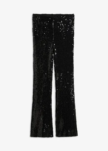 Pantaloni con paillettes
