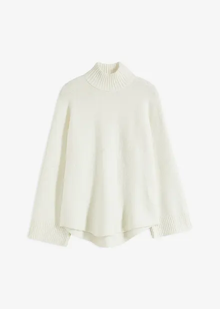 Maglione con collo dritto