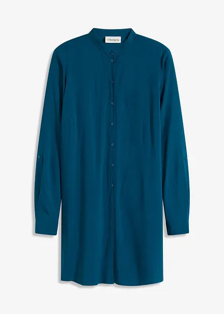 Camicia lunga in viscosa