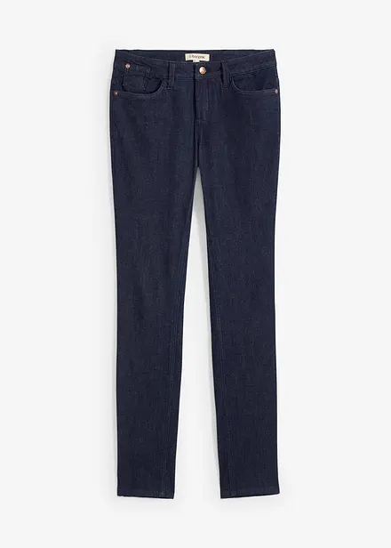 Jeans skinny in cotone biologico, a vita media