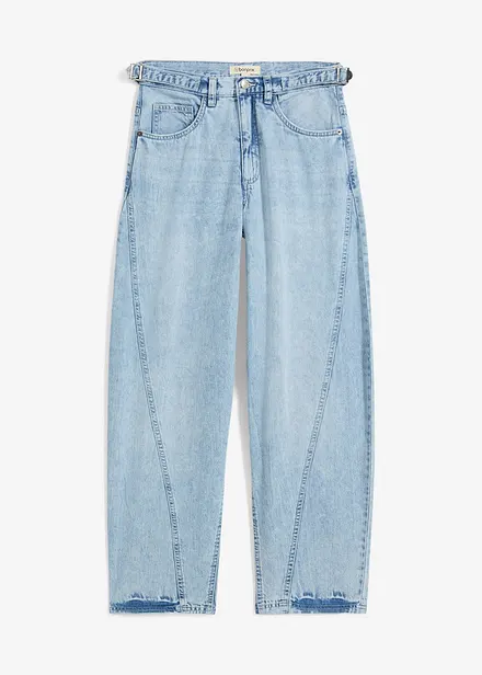 Jeans a palloncino, vita media