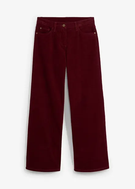 Pantaloni larghi di velluto a coste