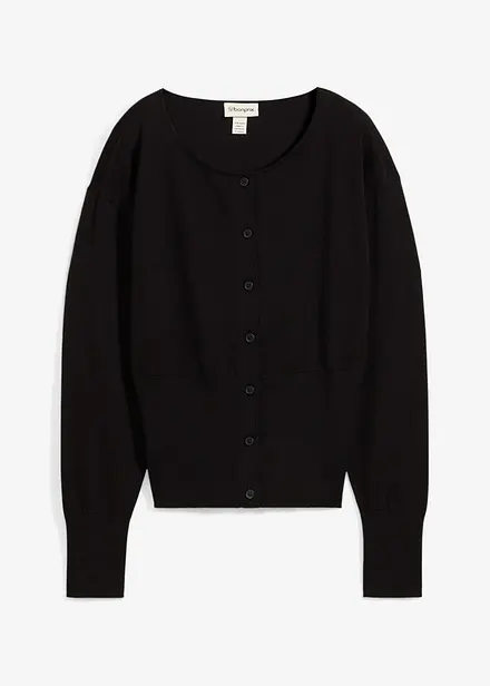 Cardigan in filato fine